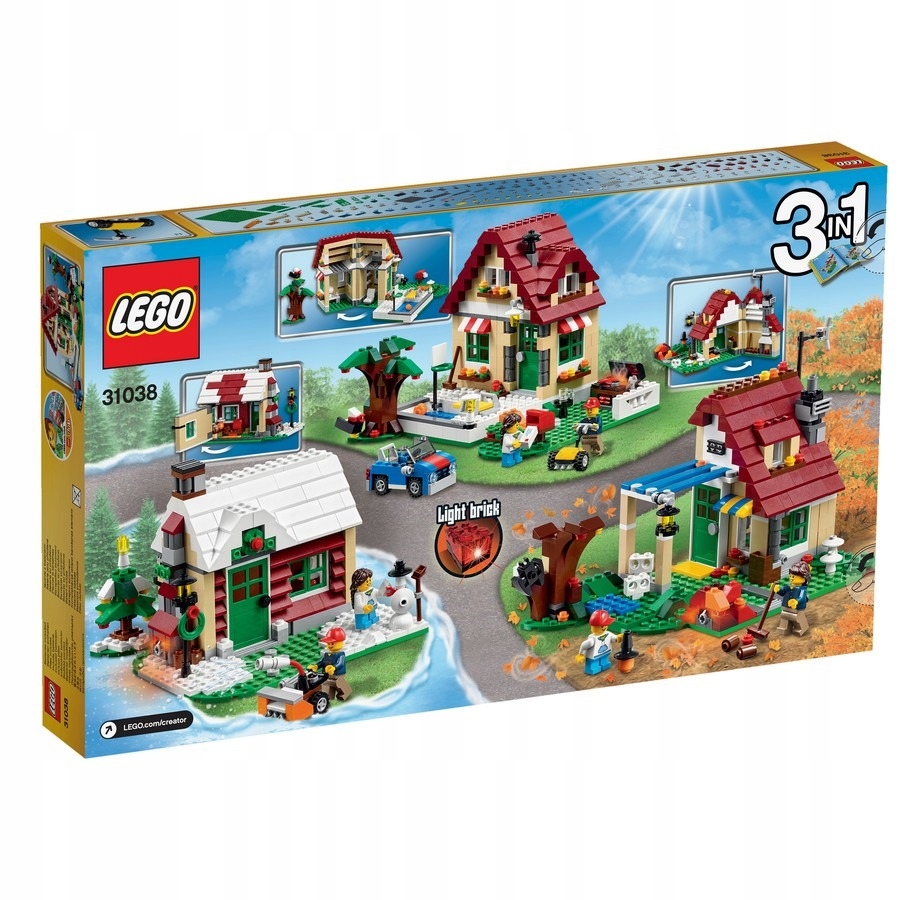 LEGO 3w1 CREATOR 31038 PORY ROKU DUŻY ZESTAW NOWE EAN (GTIN) 5702015348133