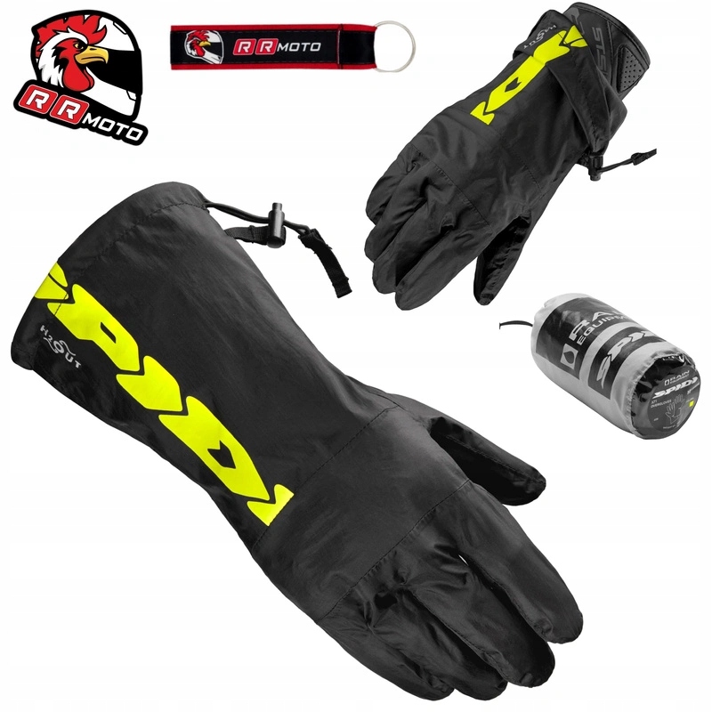 Rukavice do dažďa Spidi Overgloves Yellow Fluo čierne Darčeky