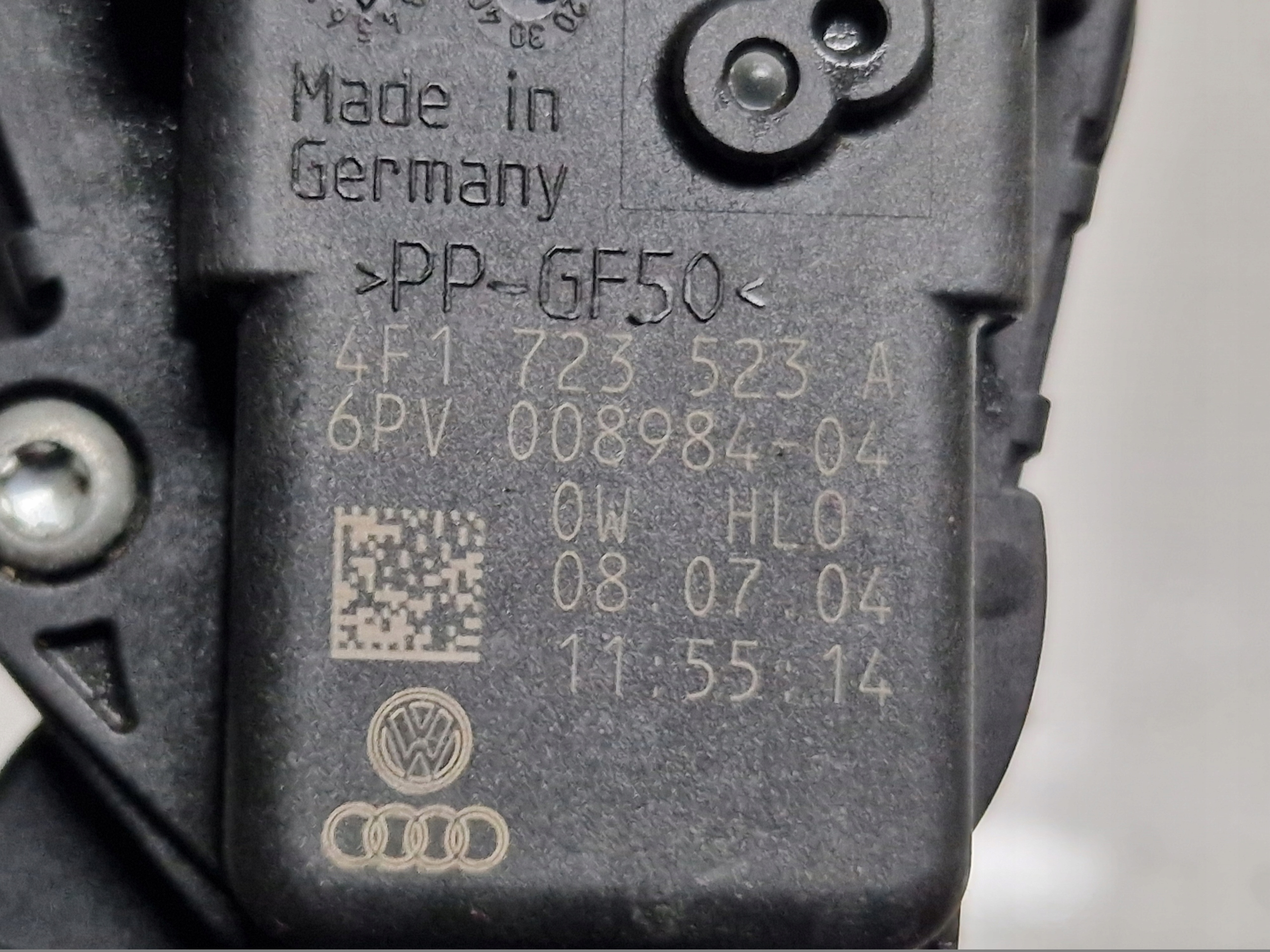 accelerator pedal 4F1723523A AUDI A6 C6 A6C6 2.7 TDI