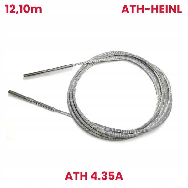 Náhrada ATH-Heinl: Oceľové lano 12,1 m, štvorstĺpcové Ath 4.35A