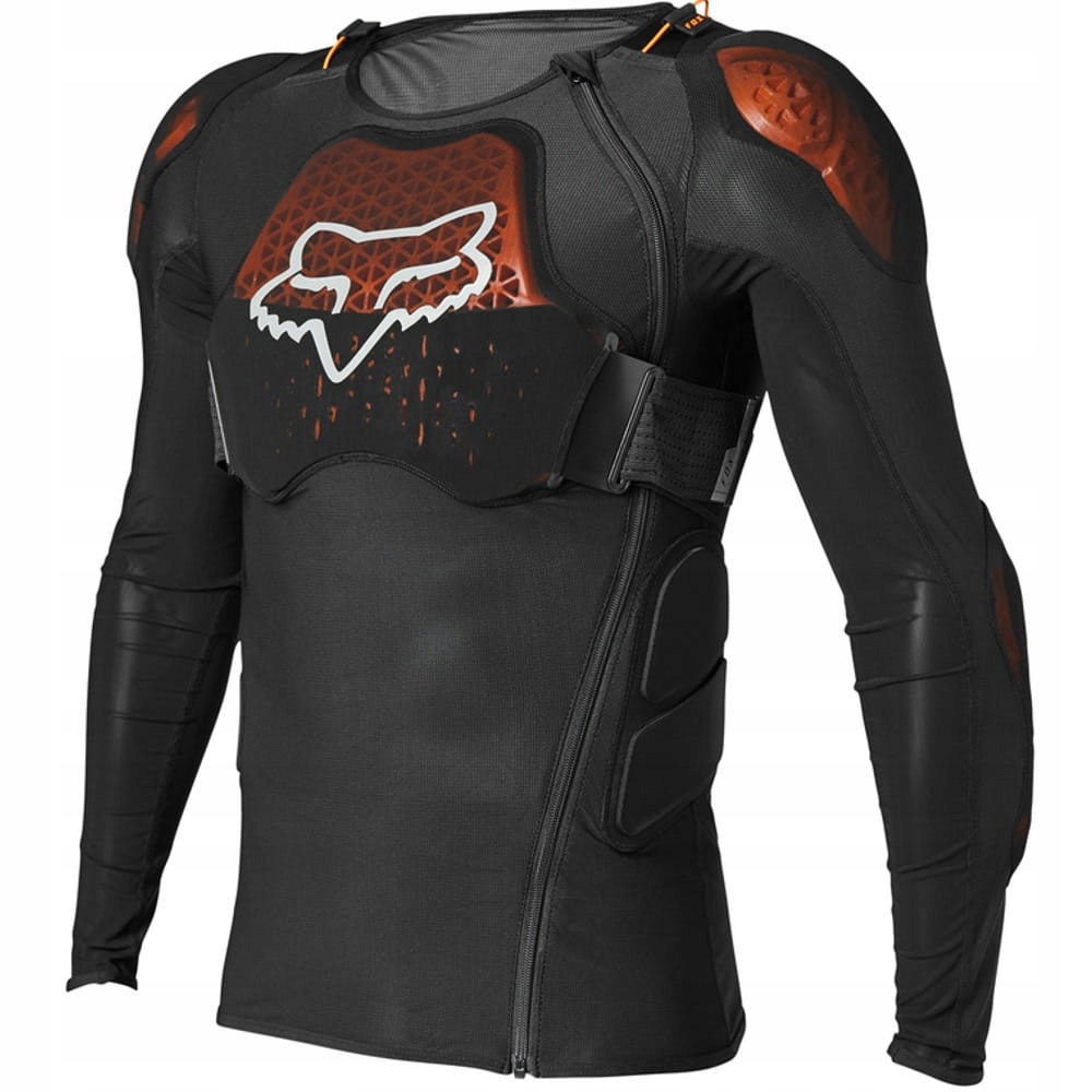 Motocyklové Tričko S Chrániči Fox Baaseframe Pro D30, Černá Zbroj