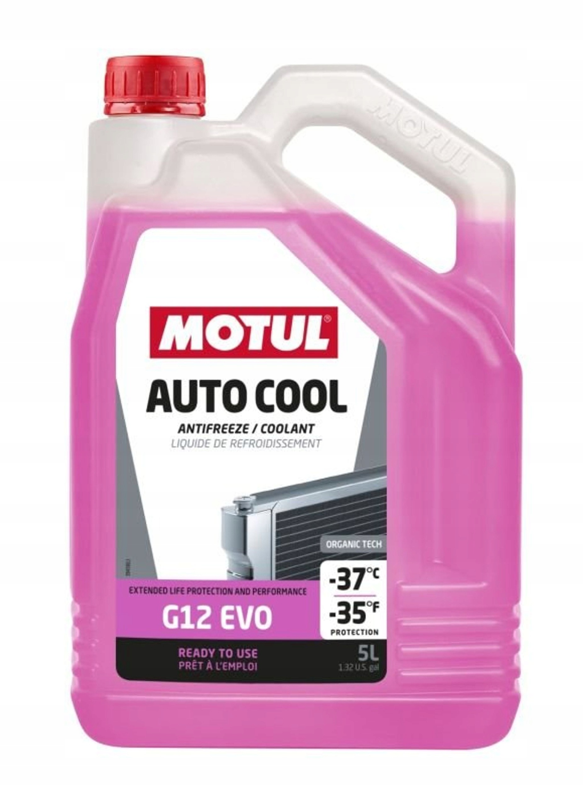Auto Cool G12 Evo 5L Płyn Do Chłodnic 5L Auto Cool G12 Evo -37°C