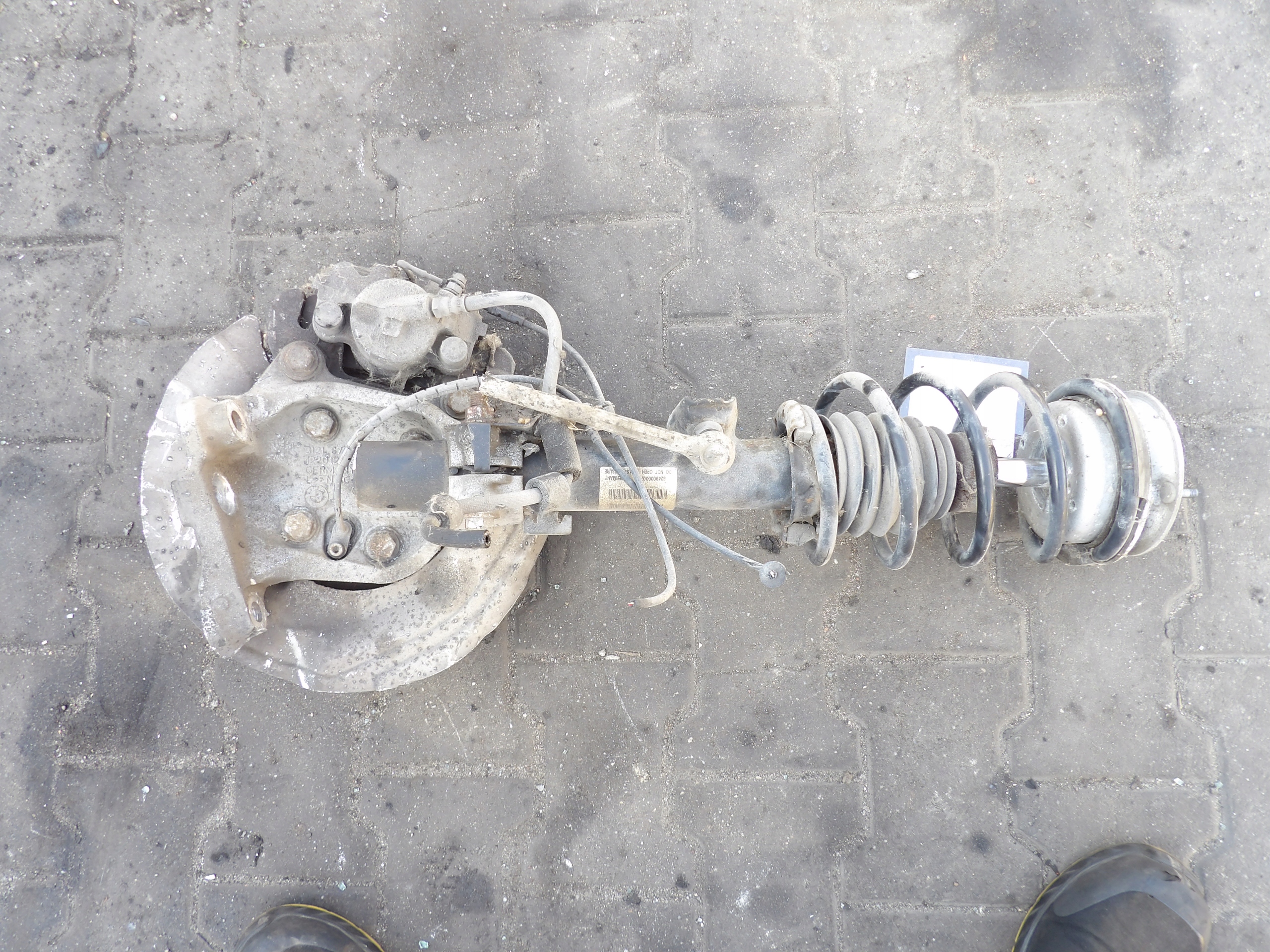 BMW 120d E87 McPherson sususpension front left