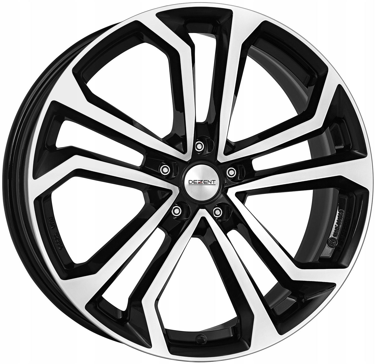 1x Dezent Ta Dark 7x 17 5x108 ET45 63.4 TTAYHBP45E