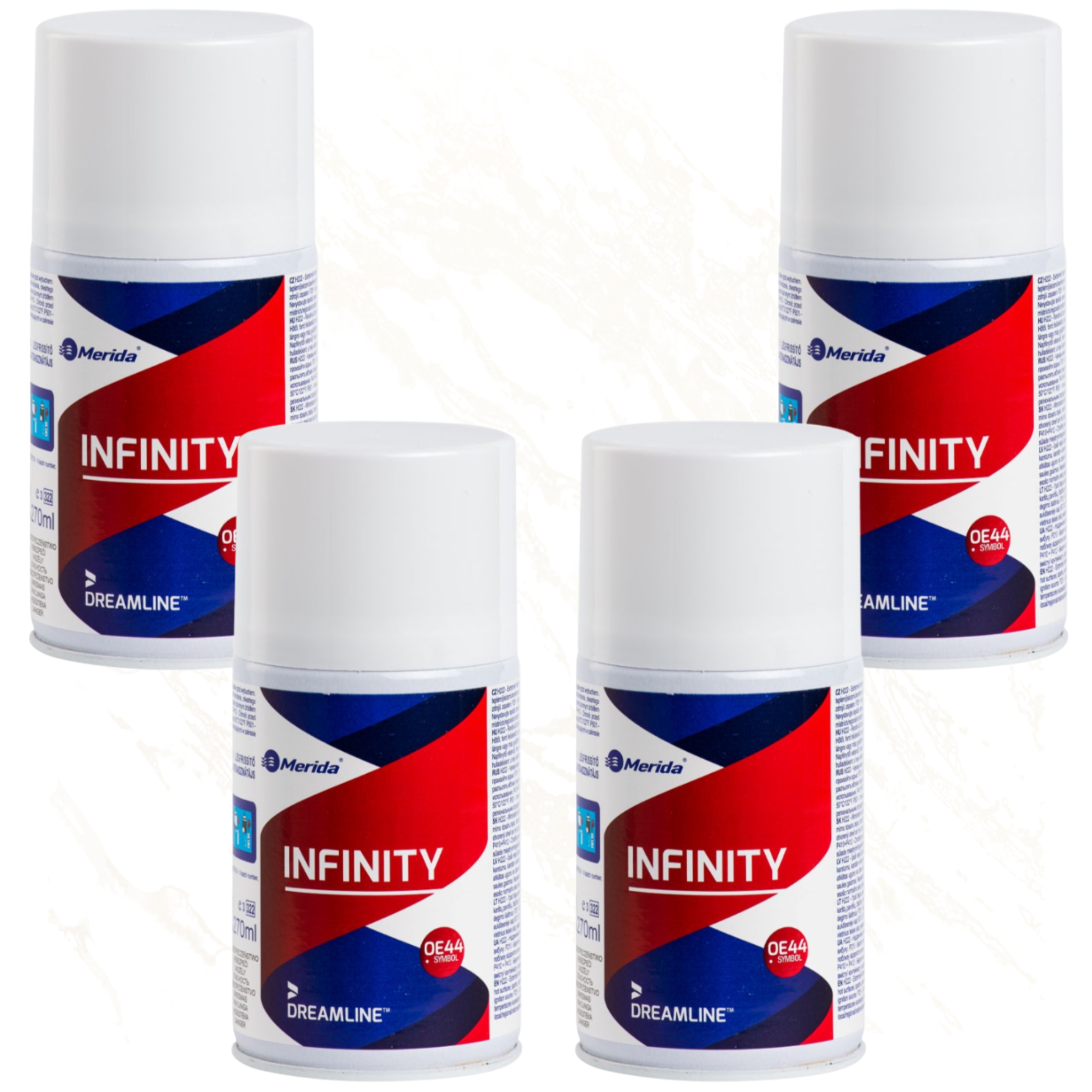 Levně Merida Osvěžovač Vzduchu Infinity OE44 4 Ks 250 ML