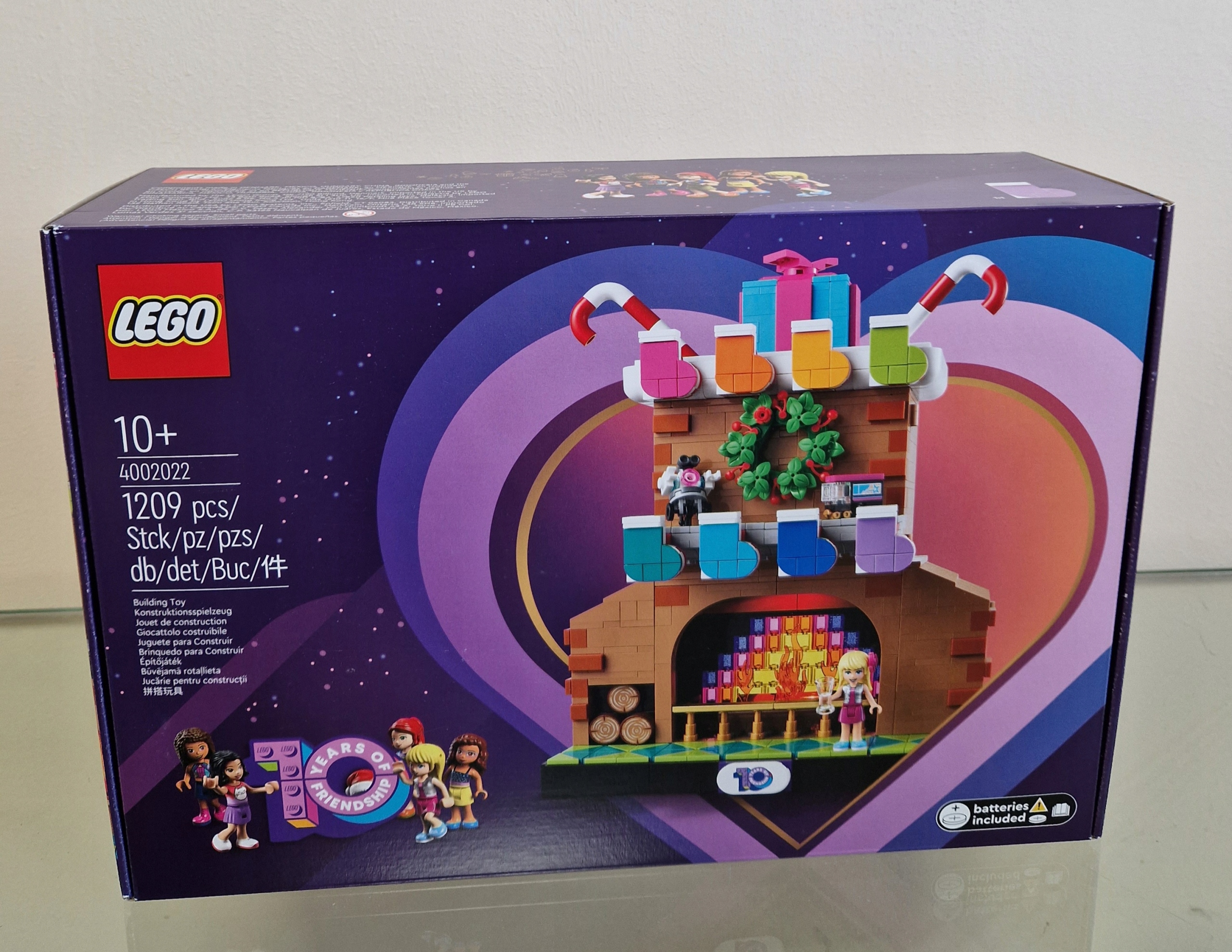 Lego Friends 4002022 Exkluzivní edice pro zaměstnance – 10 let přátelství