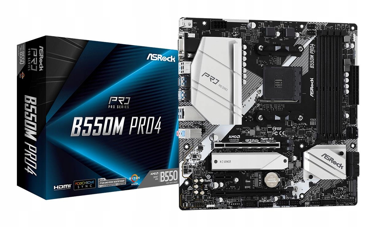 ASRock B550M Pro4 – základní deska mATX AM4