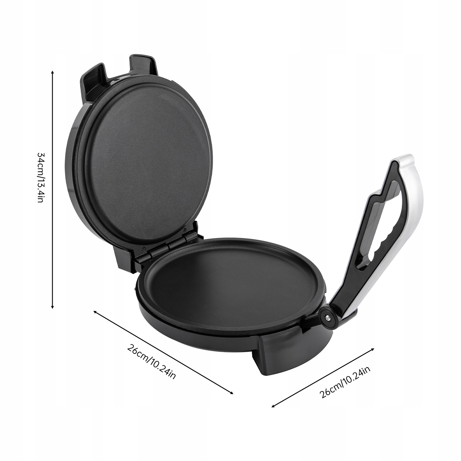 Nowa naleśnikarka - srebrno-czarna EAN (GTIN) 735209105606