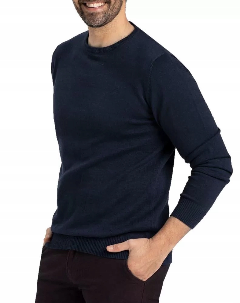 Pánský tmavě modrý svetr Volcano S-rado velikost 3XL