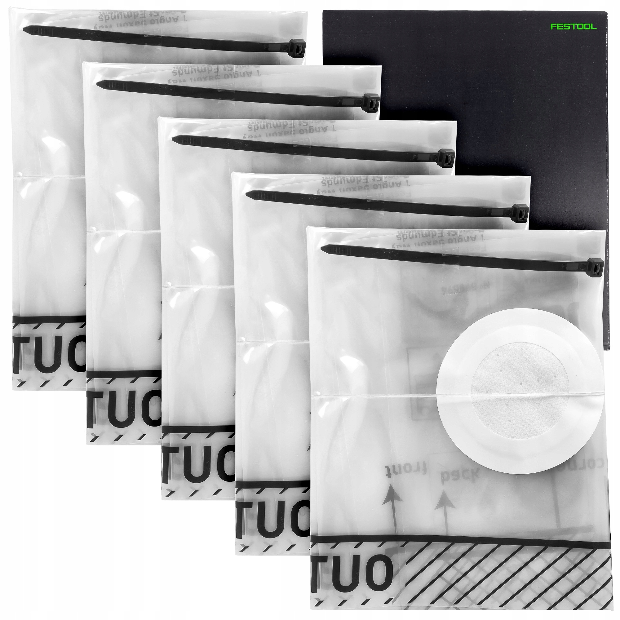 Sáček Do Vysavače 5 ks Stavebního Festool Ens-ct MIDI AC/5 578594