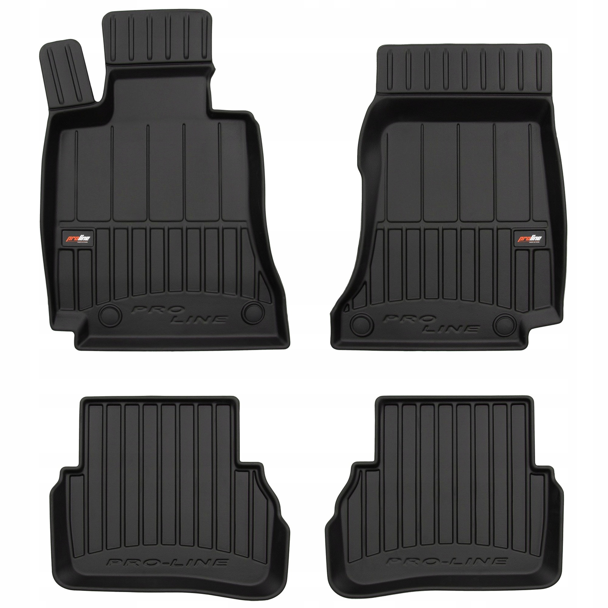 Koberce do auta Pro-Line Mercedes triedy C W205 2014-2021 sa nehodia k