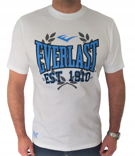 

Everlast koszulka męska biała bawełna Roz.M