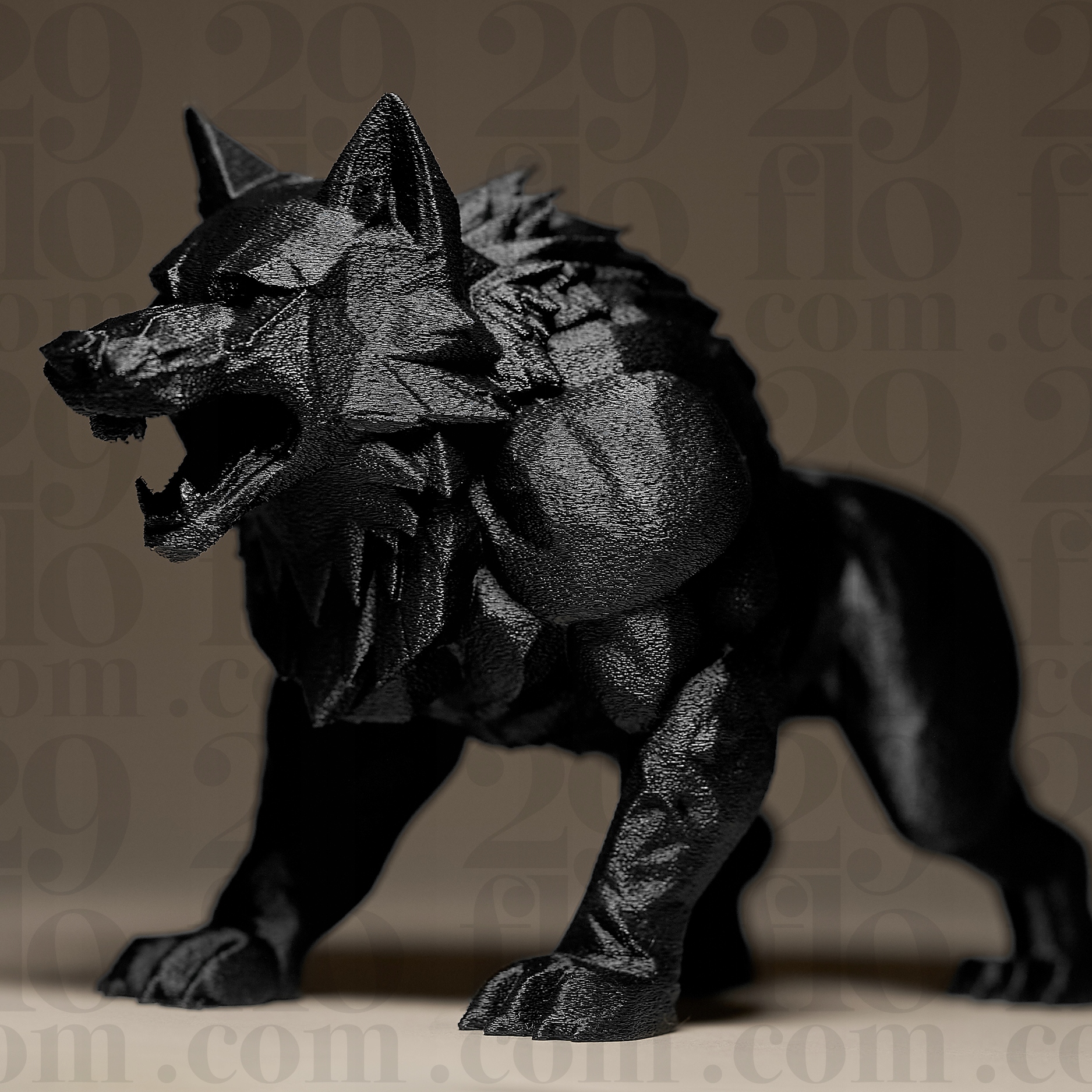 Bestia Vlkodlak Dekoratívna figúrka 30 cm dlhá