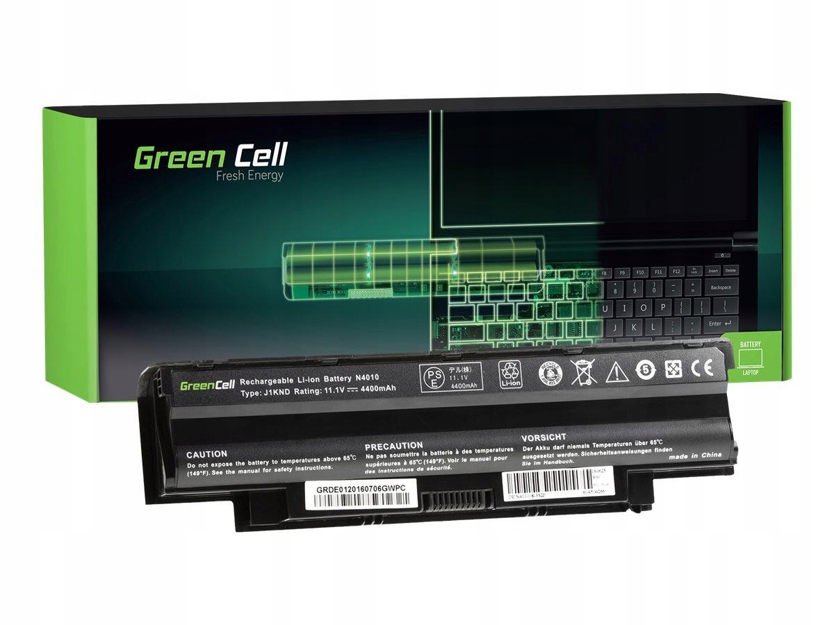 Greencell DE01 Bateria Green Cell J1KND do Dell Inspiron N4010 N5010 13R