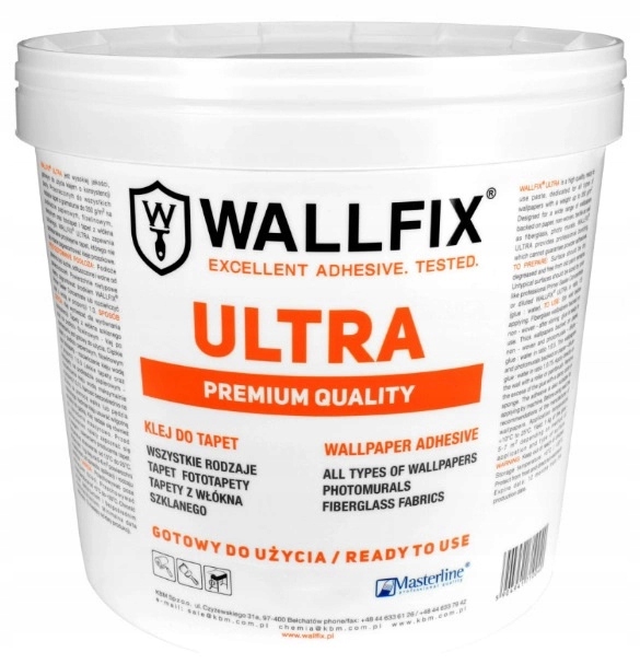 

Klej gotowy do tapet Wallfix Ultra 1KG