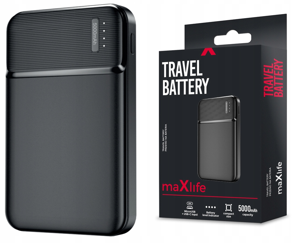 

PowerBank 5000mAh Usb Micro Power Bank do Telefonu