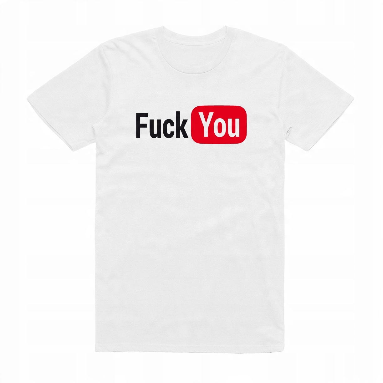 

L - Koszulka T-shirt Fuck You Tube Parodia Prezent