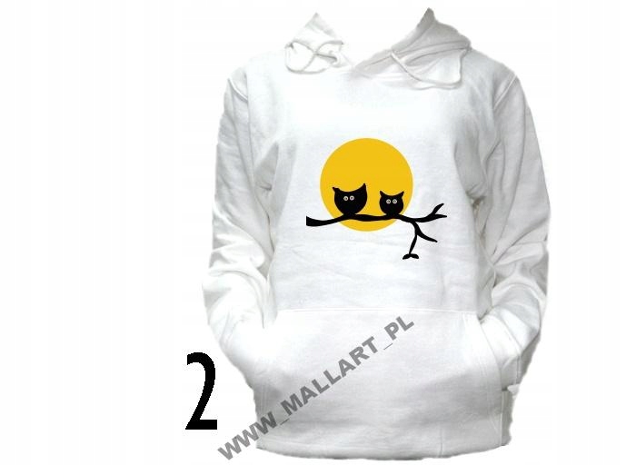 

Bluza Kaptur Męska Sowa Sowy Wzory