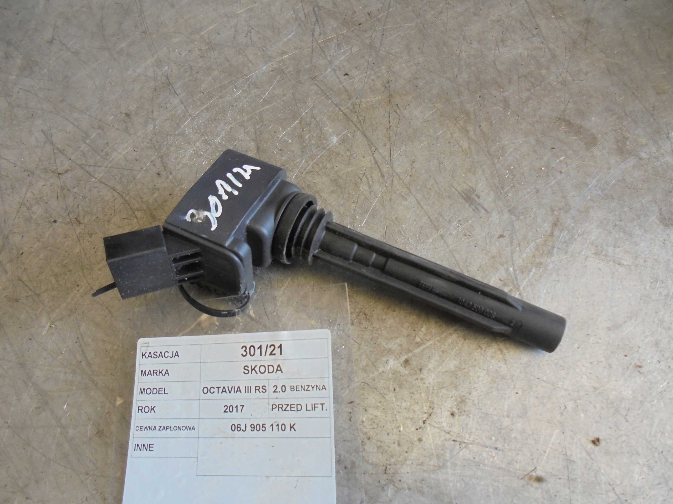 coil ignition Skoda Octavia III 2,0 06J905110K