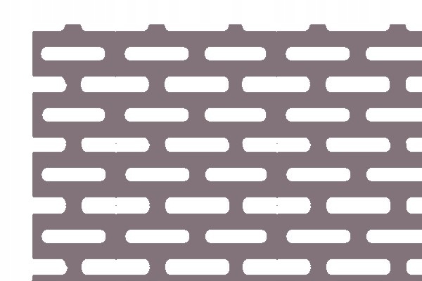 BLACHA PERFOROWANA STALOWA 1X1000X2000 lv 5X20 9X2