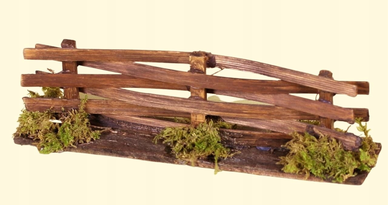 

Ogrodzenie drewniane do Szopki 14cm dł./ 4,5cm wys