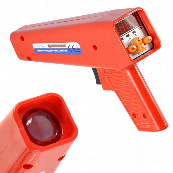 LAMPA STROBOSKOPOWA CYFROWA Z REGULACJĄ QUATROS Kod producenta AongBenis