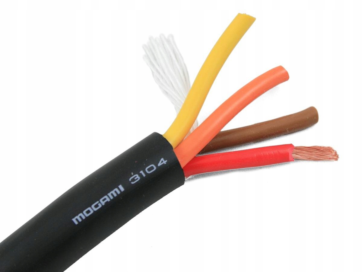 3104 Mogami kabel głośnikowy 4x4 mm²