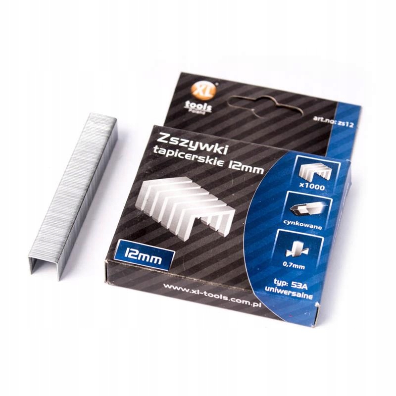 Zszywki XL-Tools 8 mm 1000 sztuk