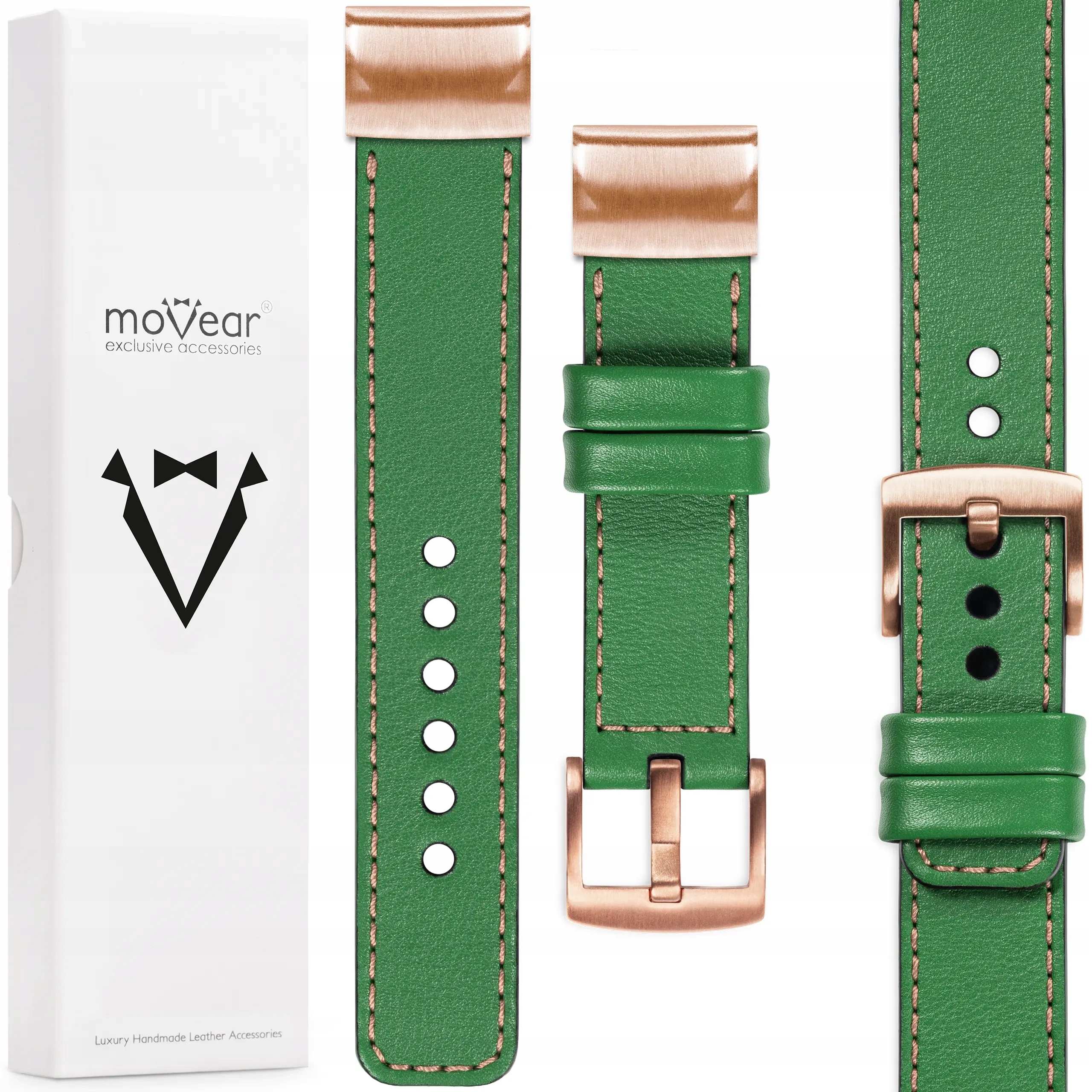 Exkluzivní řemínek pro QuickFit 20 mm Fenix 8s 7s 6s Instinct prémiový kožený