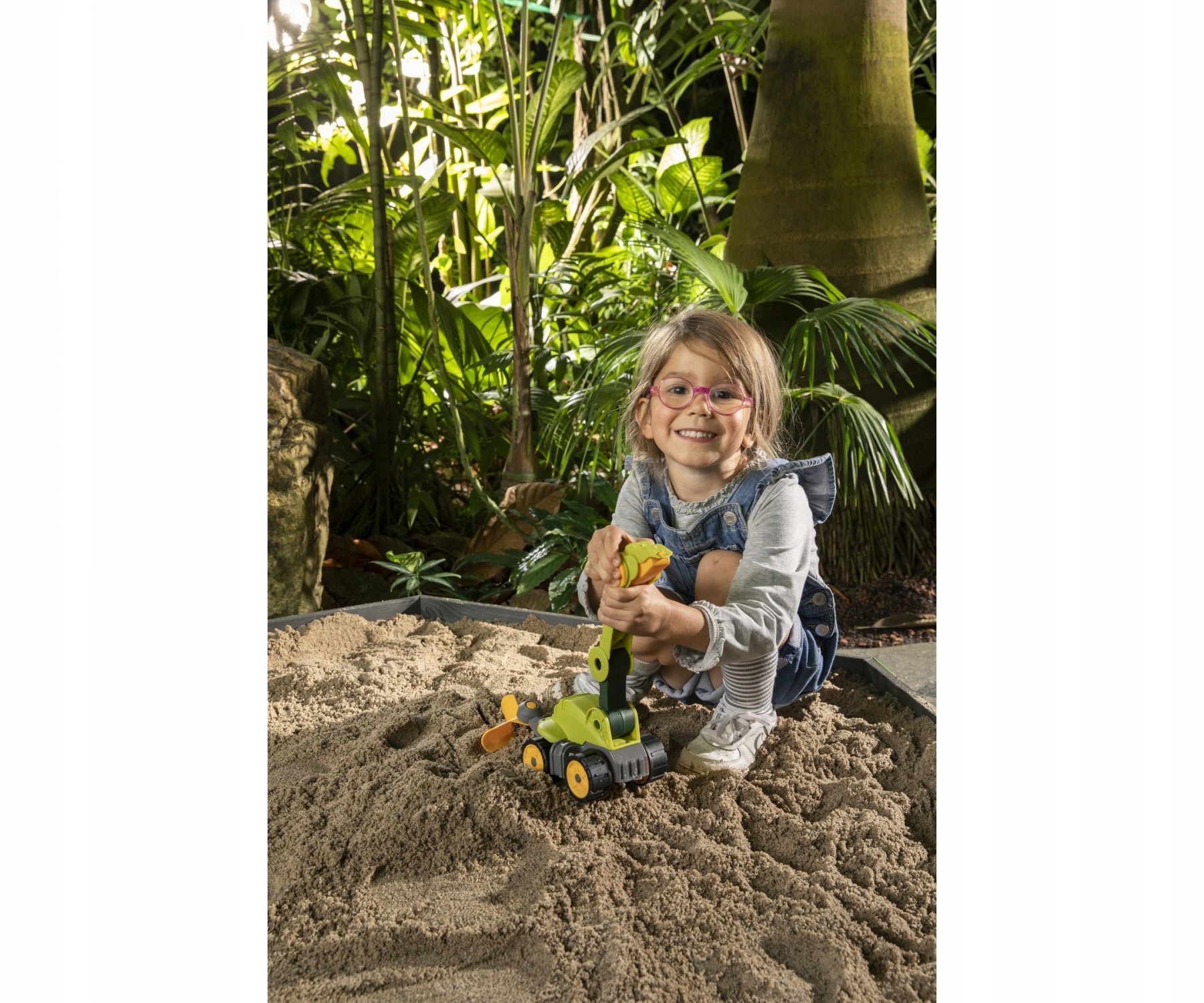 BIG PŁUG SAMOCHÓD KOPARKA ZABAWKA DO PIASKU AUTO Marka BIG