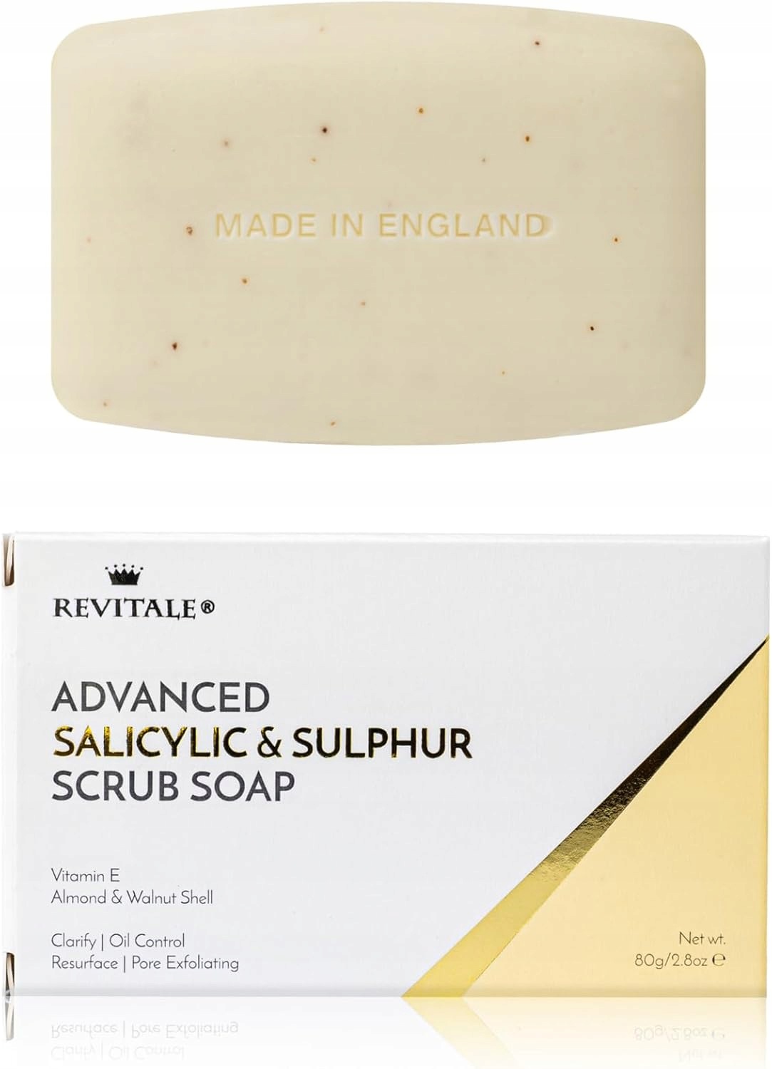 Revitale Mýdlo Kyselina salicylová Čistící síra Exfoliační 80 g