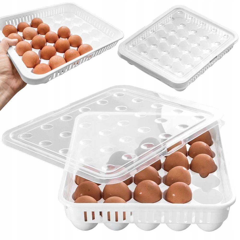 

Pojemnik na jajka 30 sztuk organizer do lodówki