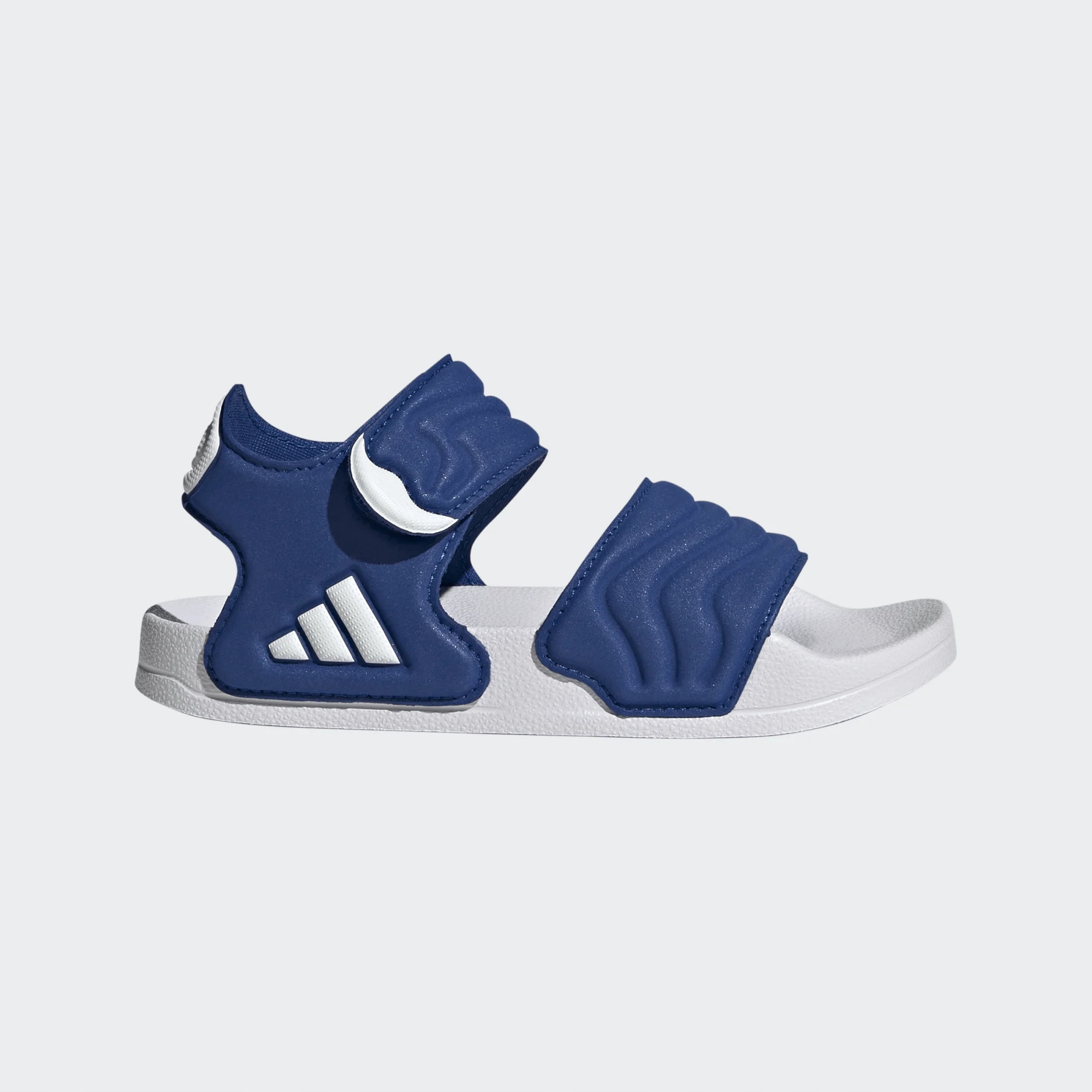 Sandały Adidas Dziecięce Lekkie Niebieskie Na Rzep Adilette JS2515 R. 35