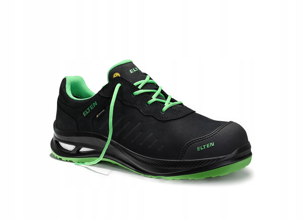 Bezpečnostní polobotky Stewart Xxg Pro Gtx black-green Low Esd S3 Hi CI 728661-40