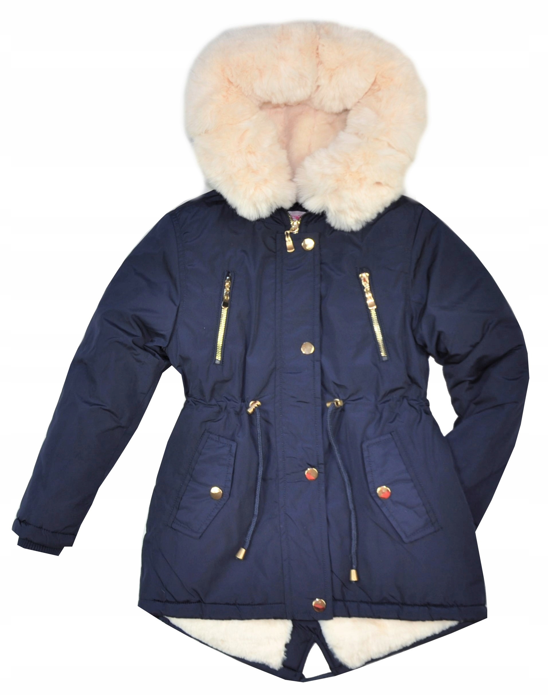 

Kurtka Zimowa Parka dziewczęca r.128 cm