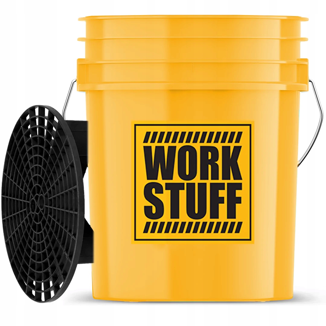 

Work Stuff Detailing Bucket Yellow Wash Separato