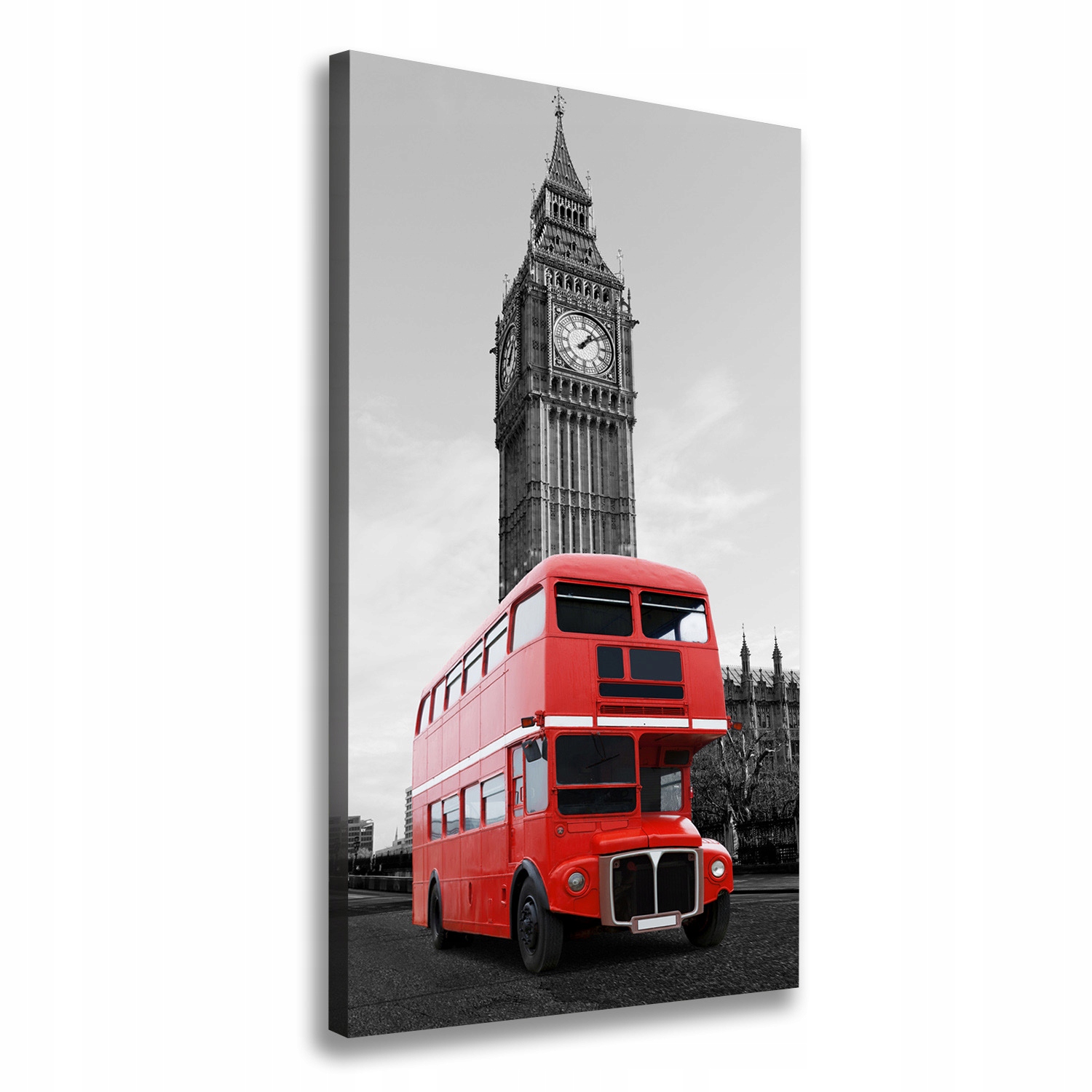 

Foto obraz na płótnie Londyński autobus 50x100 cm