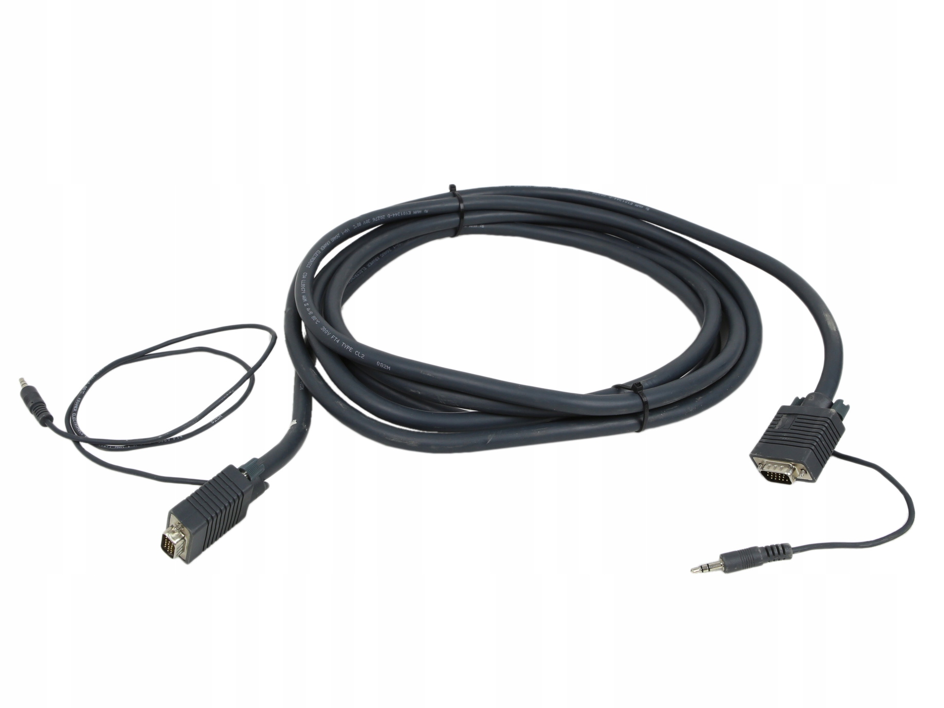 Kramer VGA with 3.5mm Stereo Audio Micro Cable 4.5M CVGA3.5JACK 4.5M