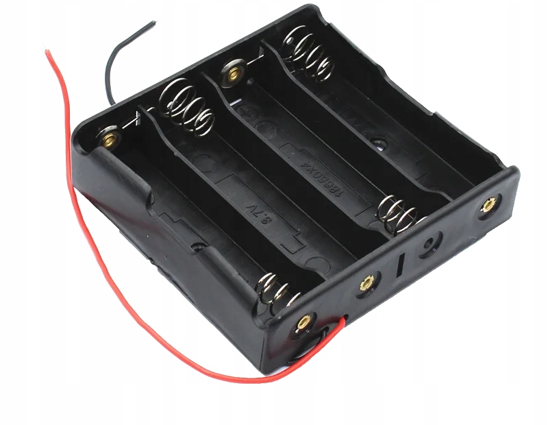 KOSZYK NA BATERIE AKUMULATOR 4x18650 Li-Ion KOSZYCZEK Model 3217