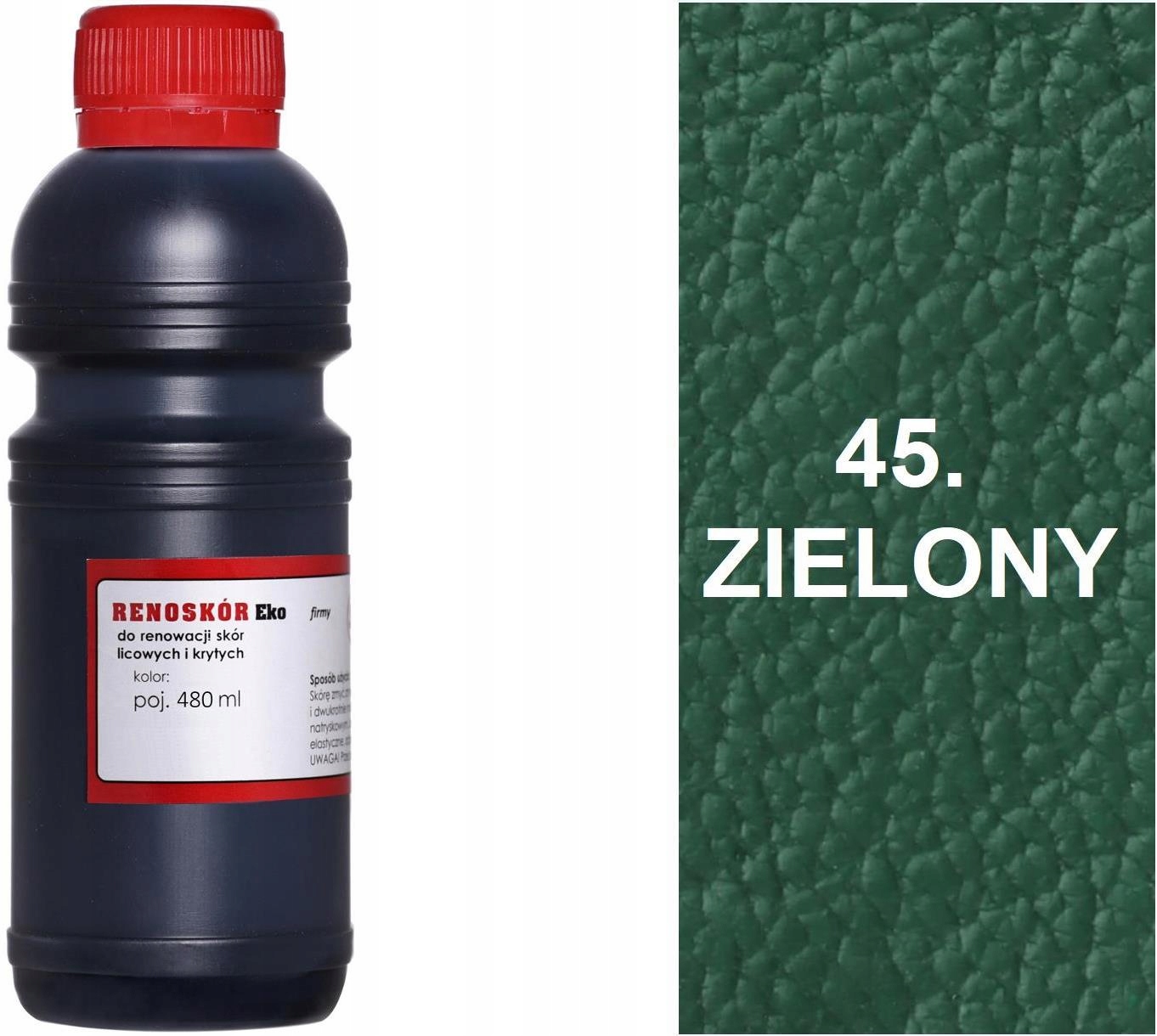 G12-85 Zelená 45 Renoskin Barva Na Kůži Renovátor Barvy Lak Wilbra Hq