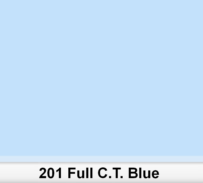 

Lee 201 Full C.T.Blue filtr barwny folia