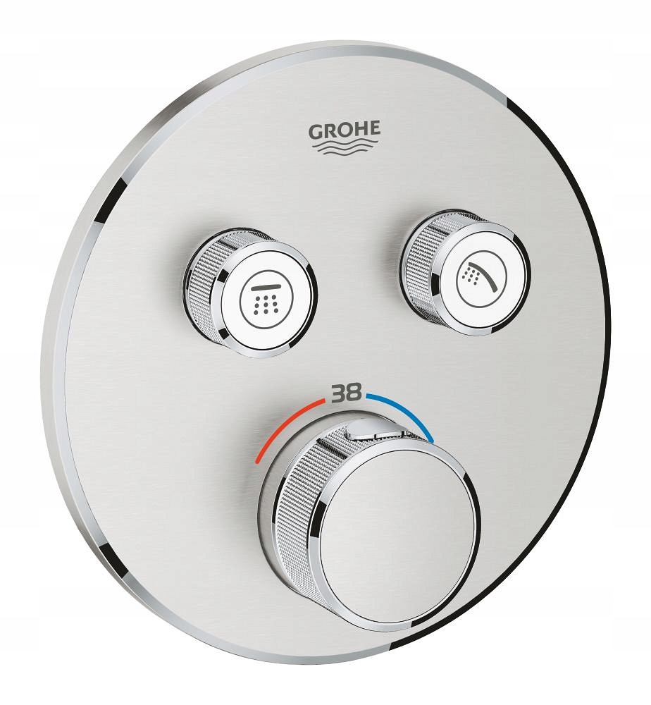 Grohtherm SmartControl Bateria termostatyczna Grohe dwa wyjścia wody
