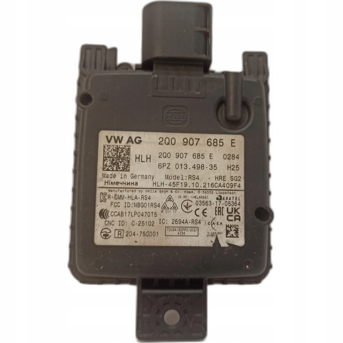 ASYSTENT PASA RUCHU AUDI SEAT SKODA VW 2Q0907685E