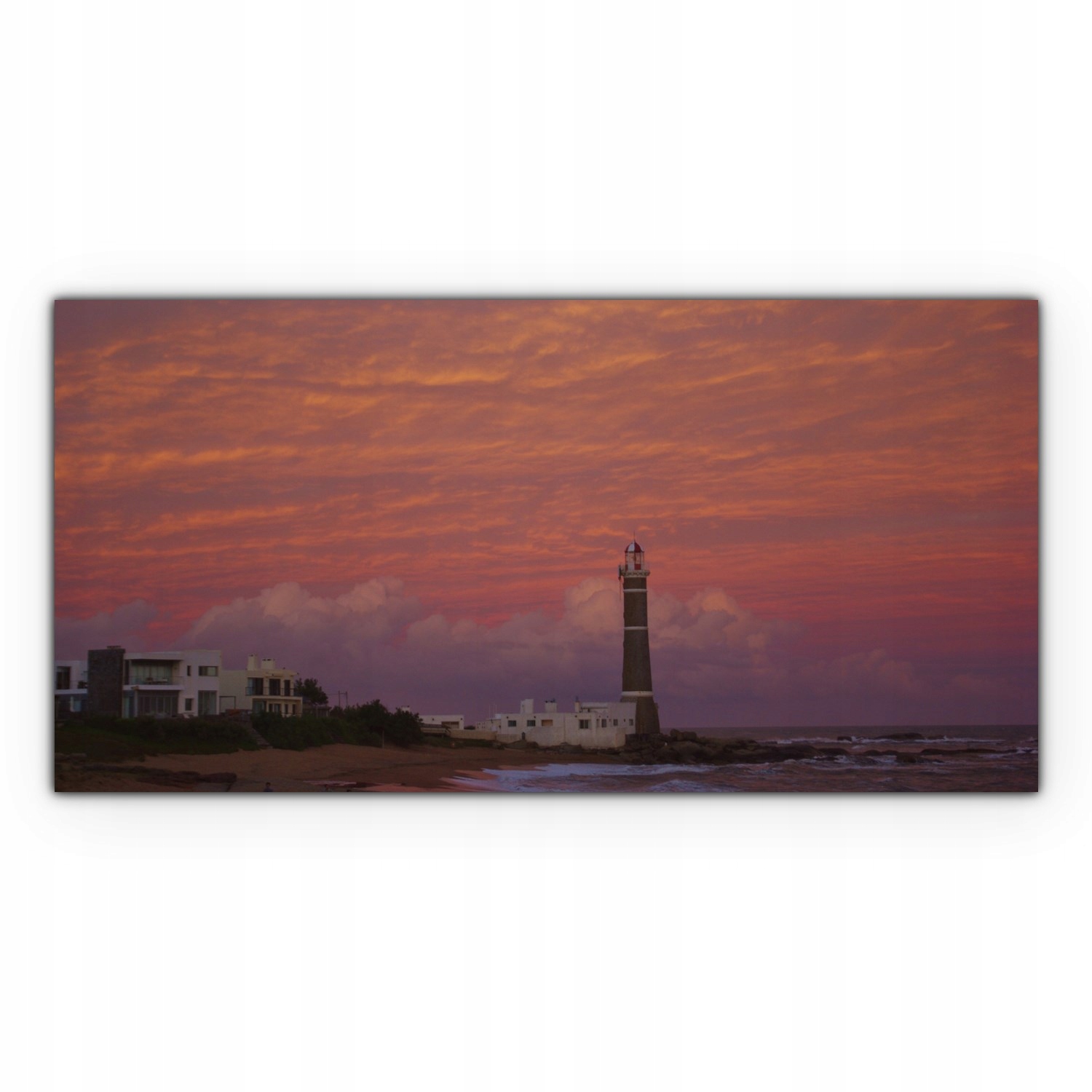 

Obraz płótno z foto 120x60 Latarnia Morska Ocean