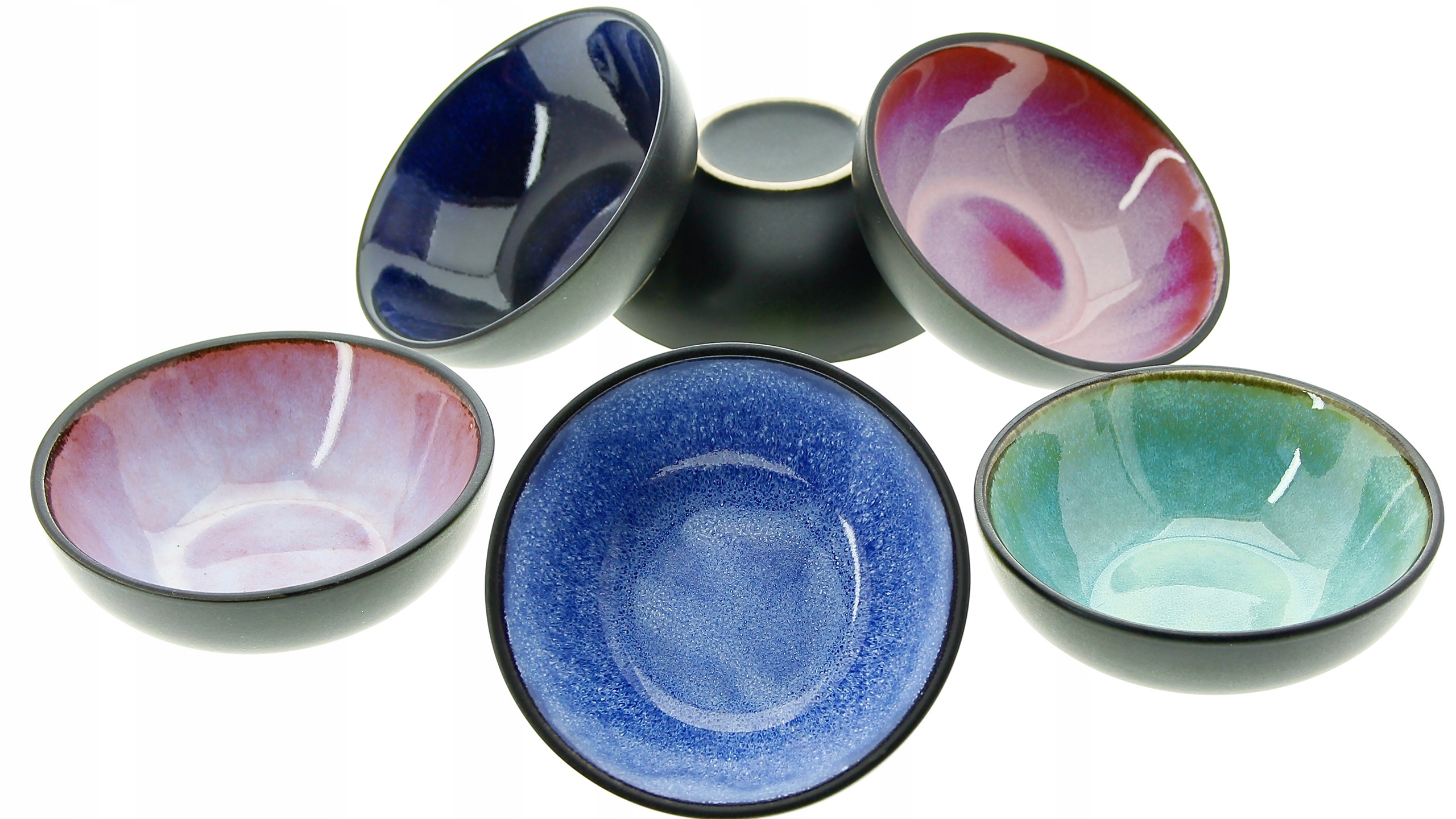 MISECZKI 6 szt POJEMNIKI DO SOSU DIPÓW ZESTAW