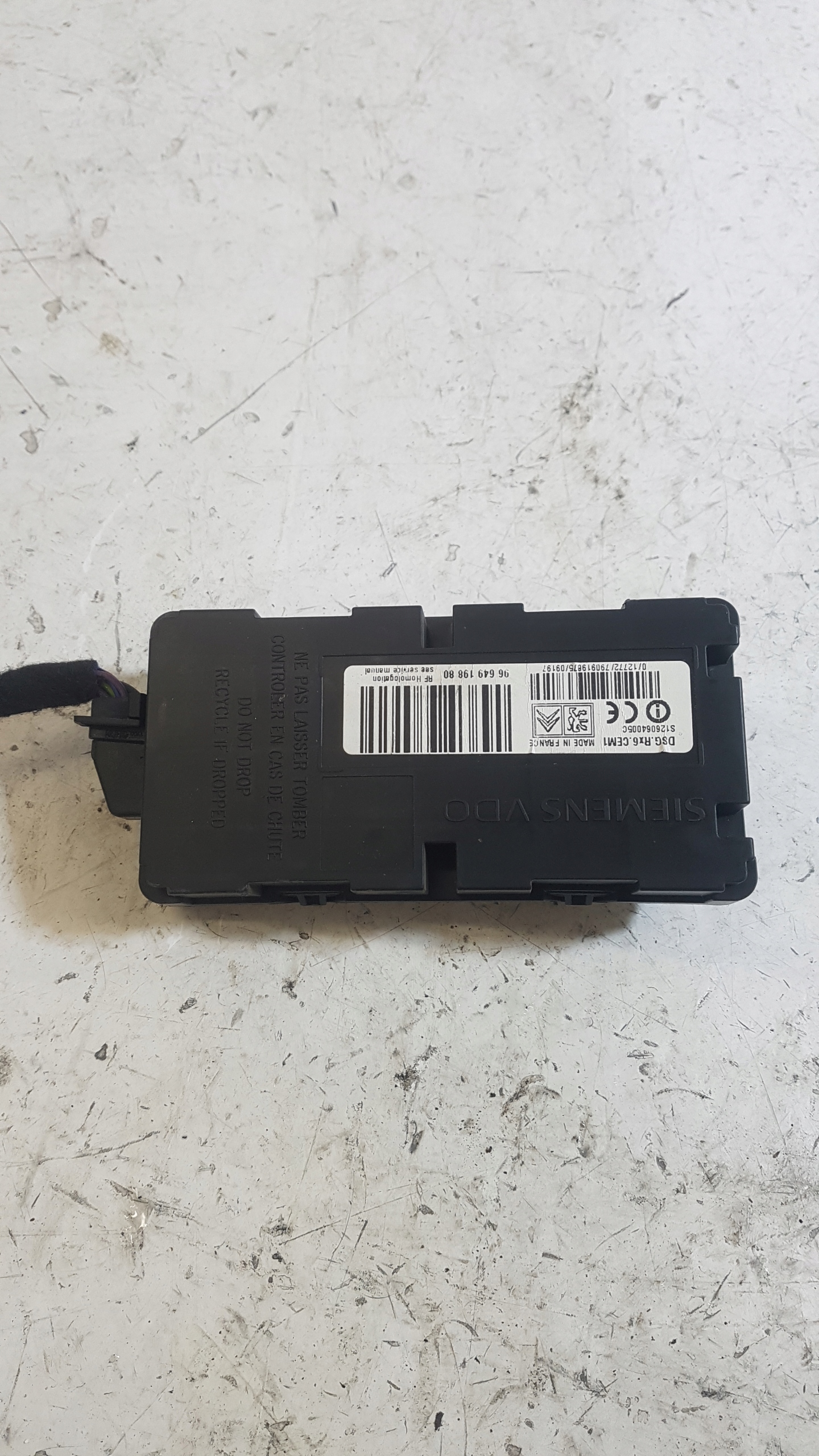 module control unit ECU CITROEN C5 III 9664919880