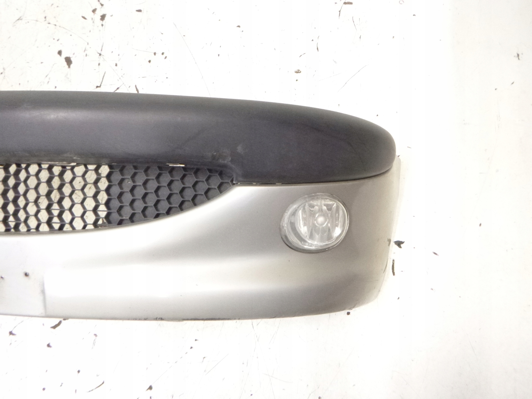 front bumper + fog lights Peugeot 206 2005 SREBNY