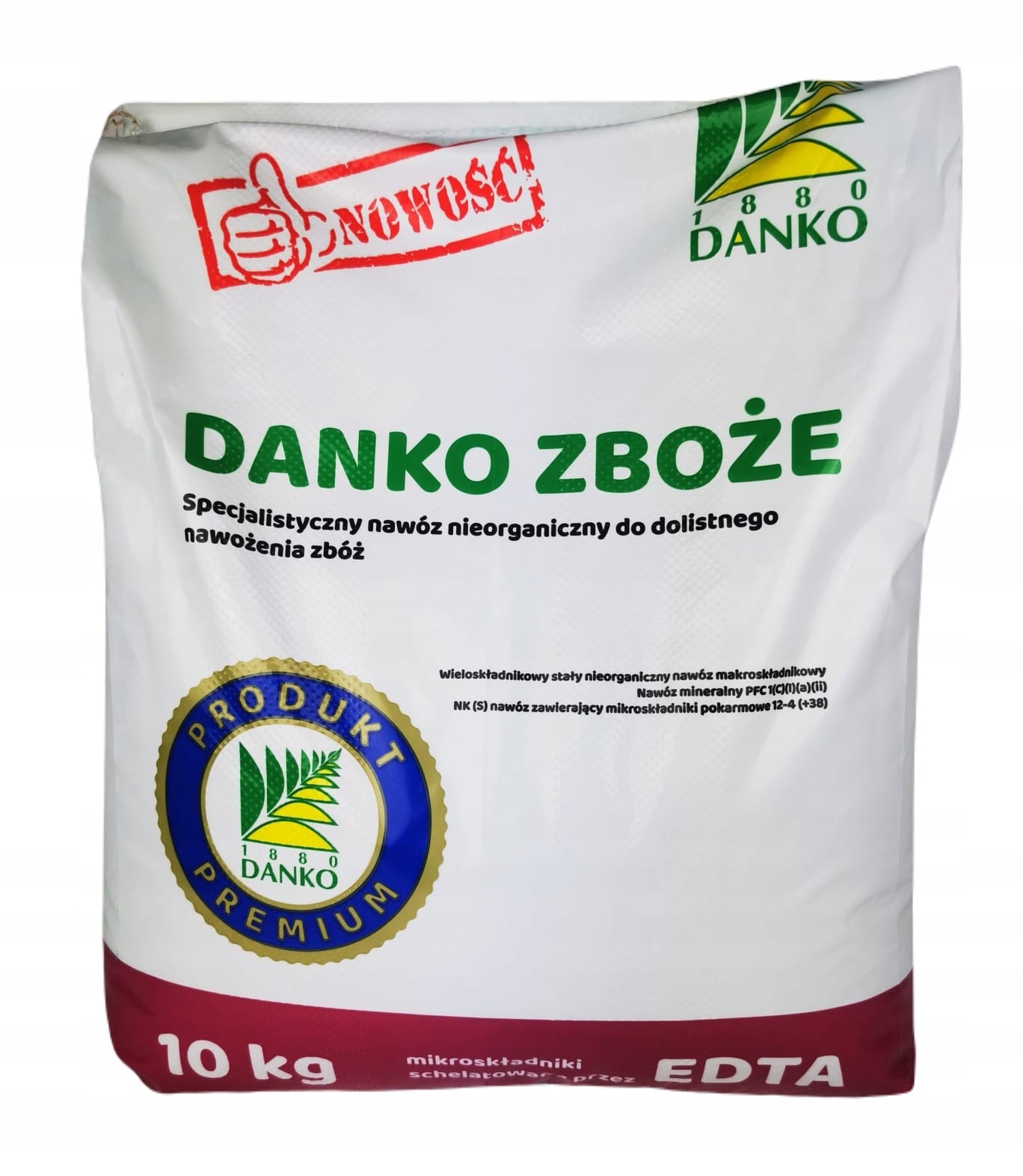 

Danko Zboże 10kg nawóz dolistny producent Adob