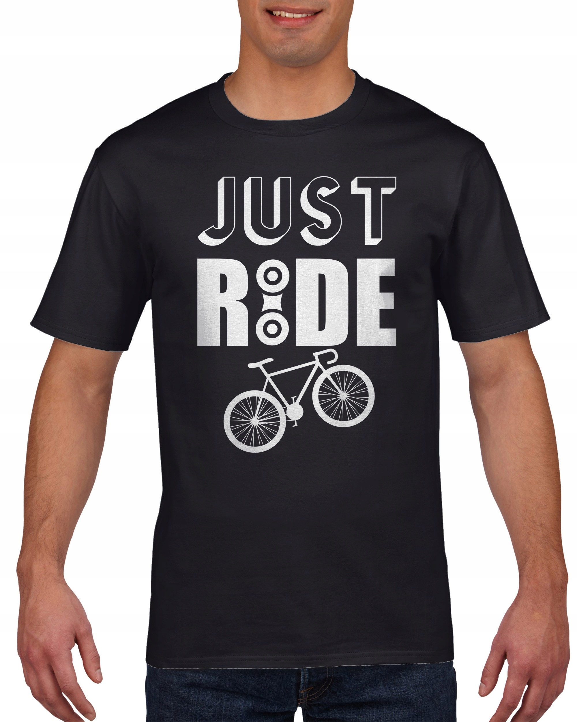 

Koszulka męska Just ride - rower S