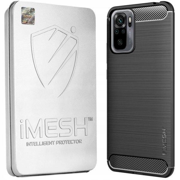 

Etui Do Xiaomi Redmi Note 10S Obudowa Imesh Carbon